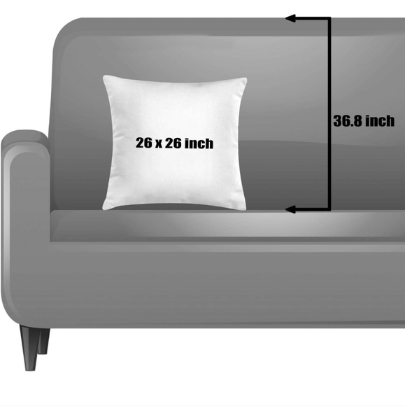 Marble Print Throw Pillow Cushion Cover - Picture 2 of 2